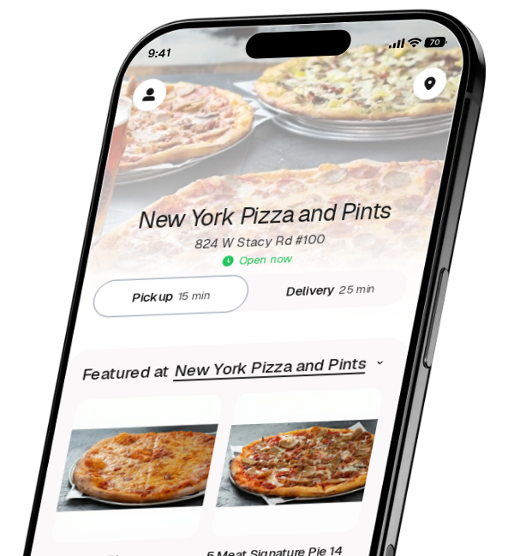New York Pizza and Pints app preview