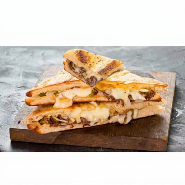 Focaccia Philly Grinder.