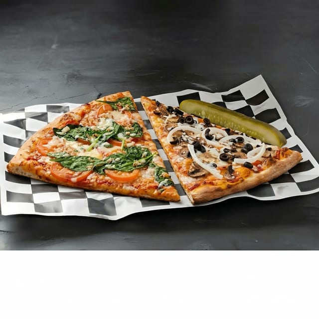 Custom 3 Topping Slice.